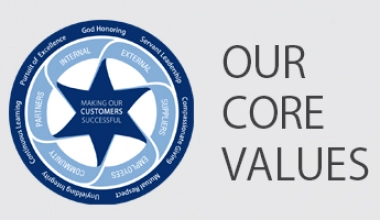 Hennig has defined the company core values